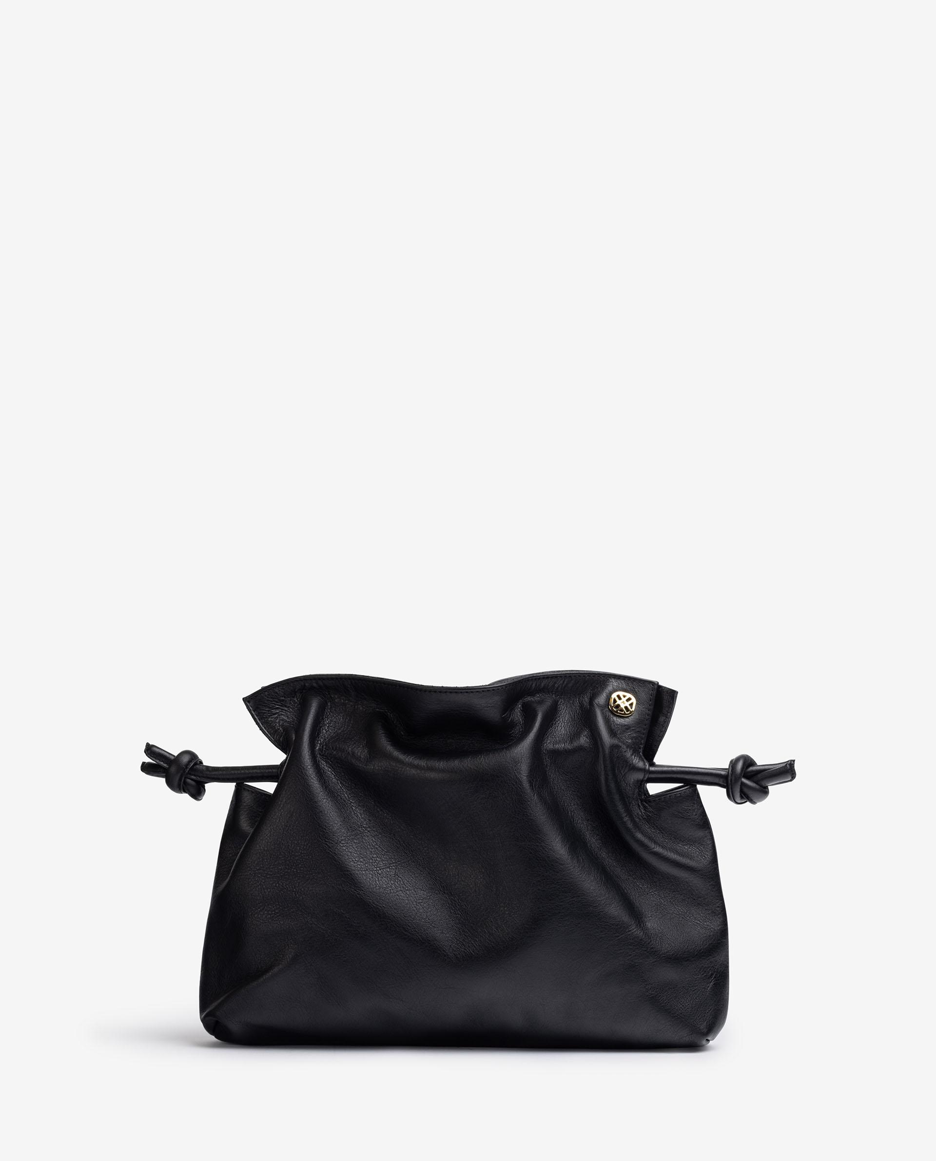 UNISA Small ruffled handbag ZELORA_NT Bronce 2