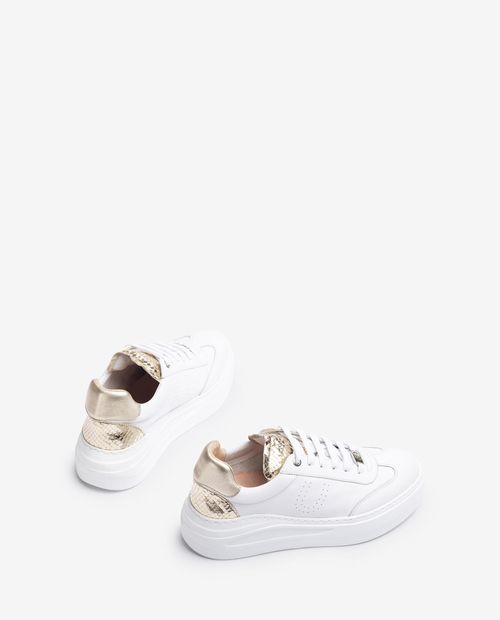 UNISA Leather sneaker with a maxi-sole FRAILE_23_NF Bronce 2