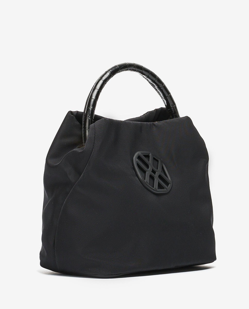 UNISA Handbag with double handle ZDULA_BUS_LAU black 2
