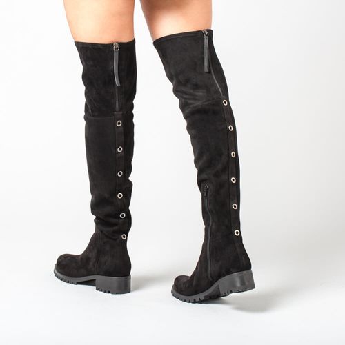 Over the knee boots Isidro Stretch black woman winter Unisa-8