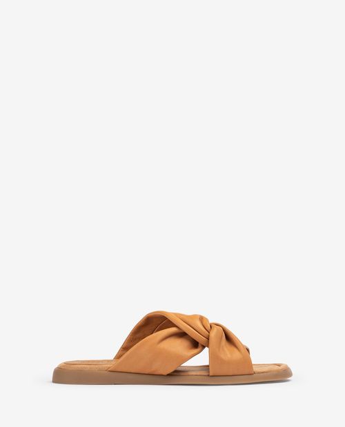 UNISA Flat strappy sandal CAMBY_GRA Bronce 2