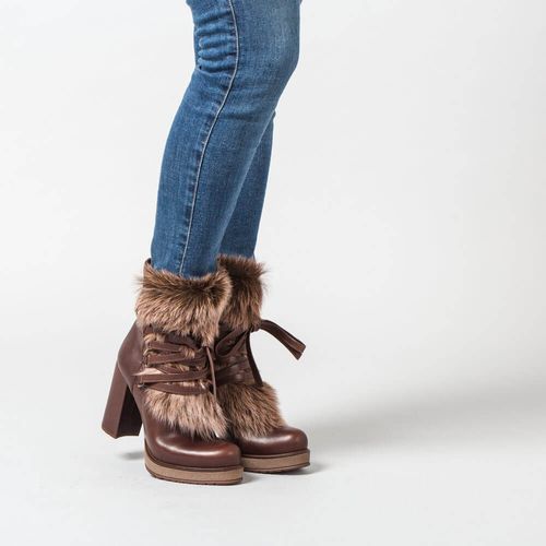 Booties Uval Ivy wengue woman winter-9