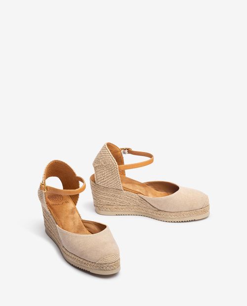 UNISA D'Orsay espadrille made in Ecolino CACERES_24_ECL Bronce 2
