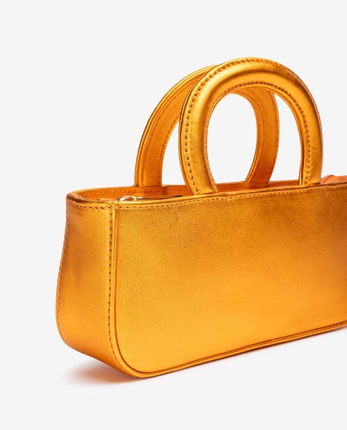UNISA Small handbag with round handles ZBRENDA_LMT Bronce 2