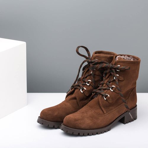 Bottines Imul Kid suede tobaco hiver femme-7