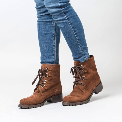 Bottines Imul Kid suede tobaco hiver femme-8