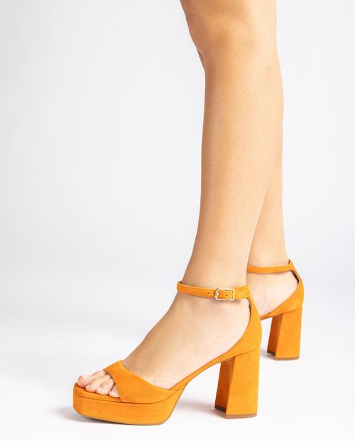 UNISA Sandalo elegante Ankle Strap ORIANE_KS Bronce 7