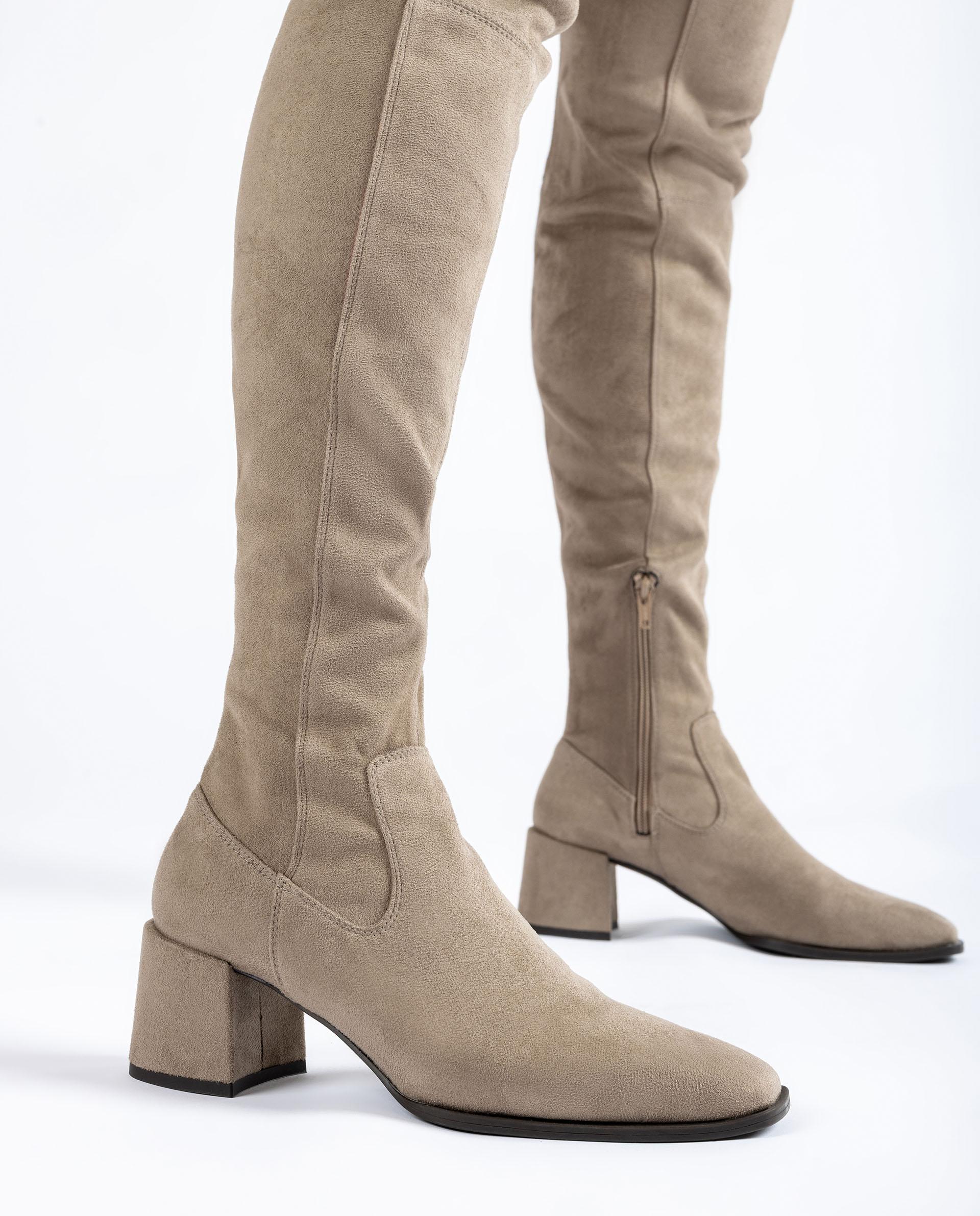 Unisa Boots LIONEL_ST taupe