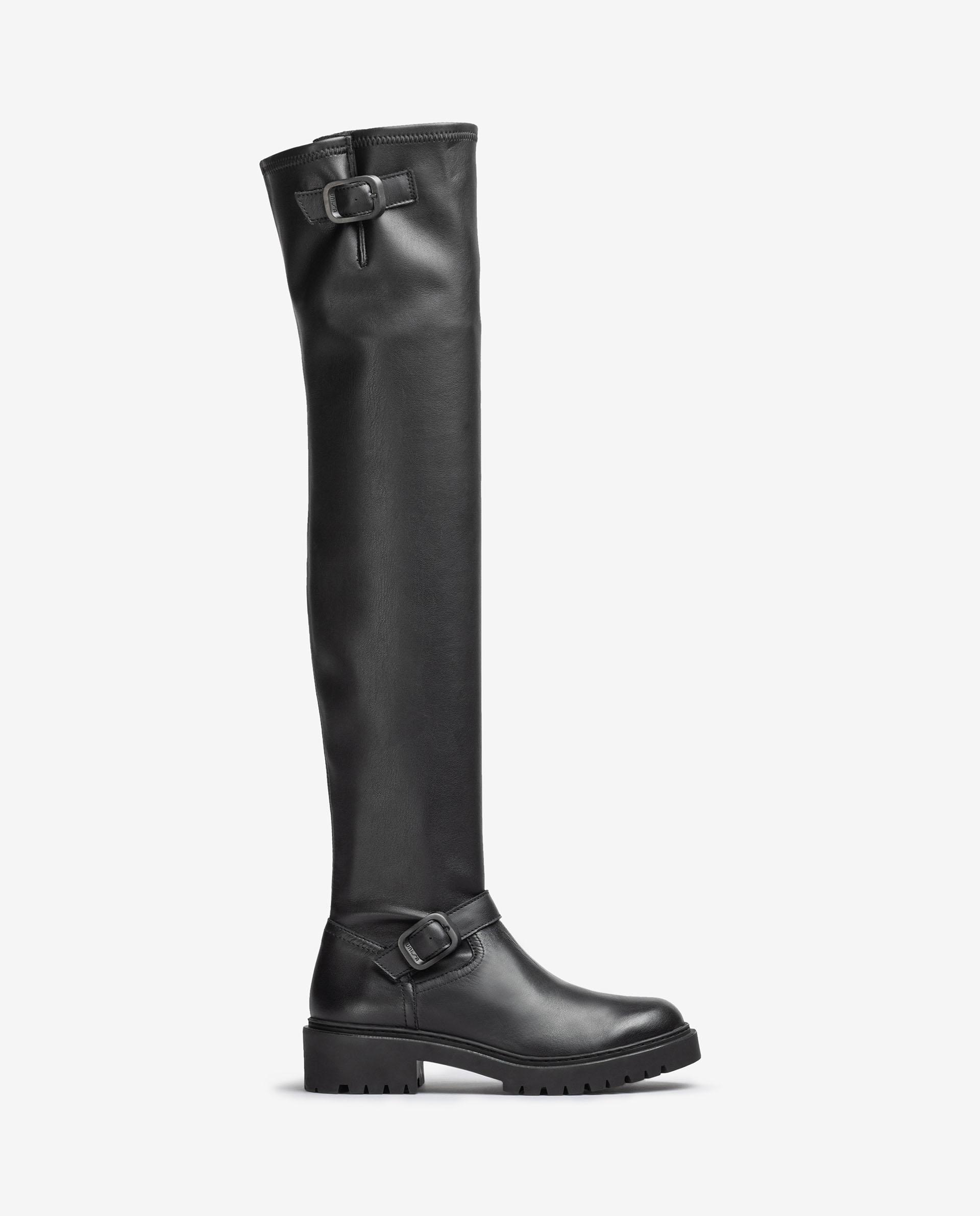 Unisa Overknees boots GASOL_NF_STN black