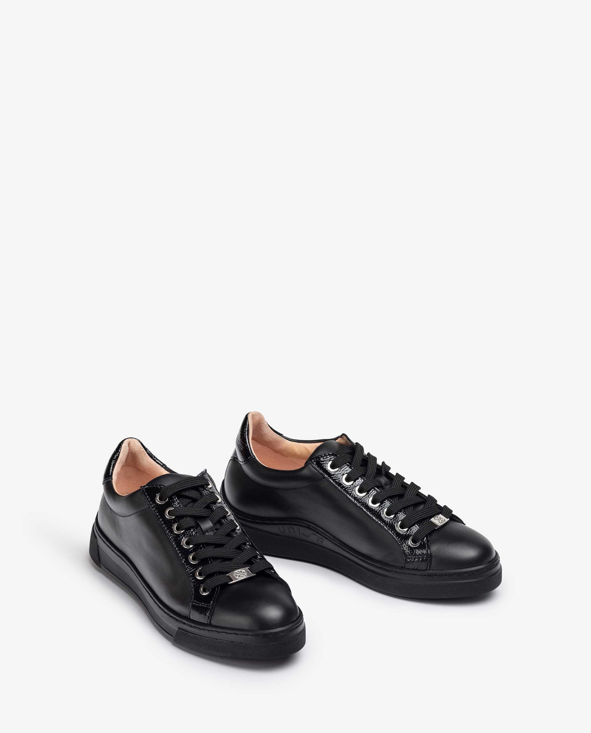 UNISA Contrast leather sneakers FRANCI_F21_NF_PCR 4