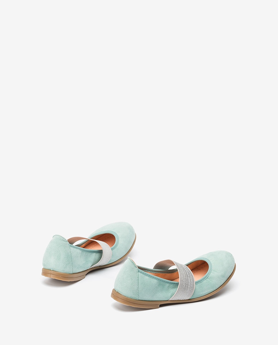 teal mary janes
