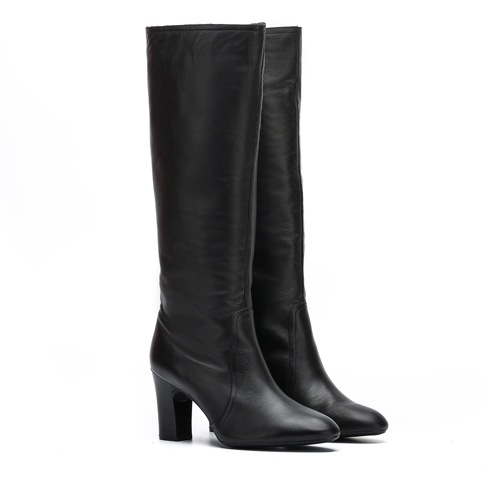 Leather heeled boots UNION_NT | Unisa® 2019